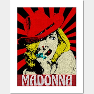 Madonna 90s Pop Art Style Posters and Art